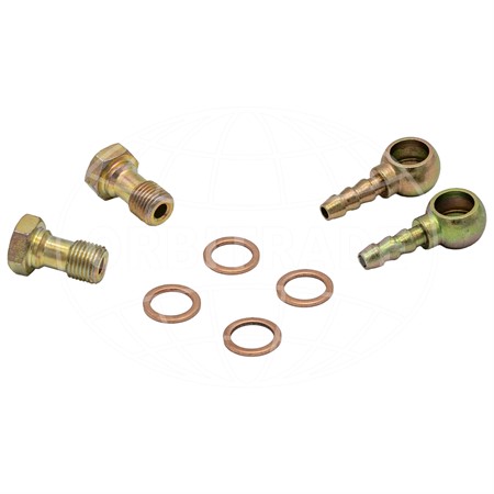 Banjonippelsats 1/2"-20 - 6 mm